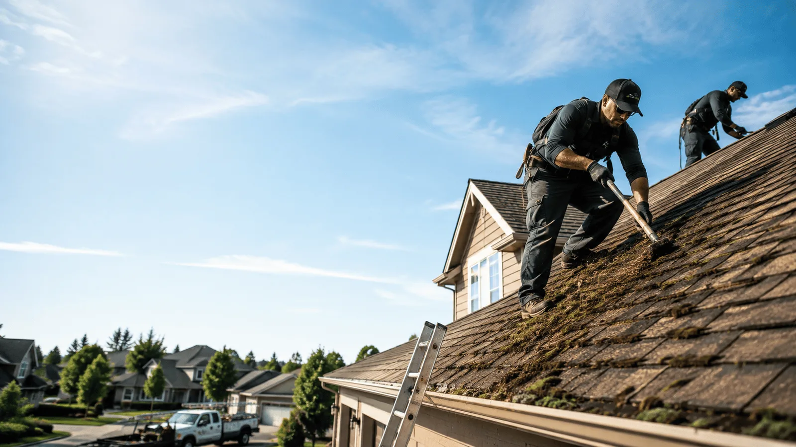 Roof Moss Removal in Temple City, CA near me
